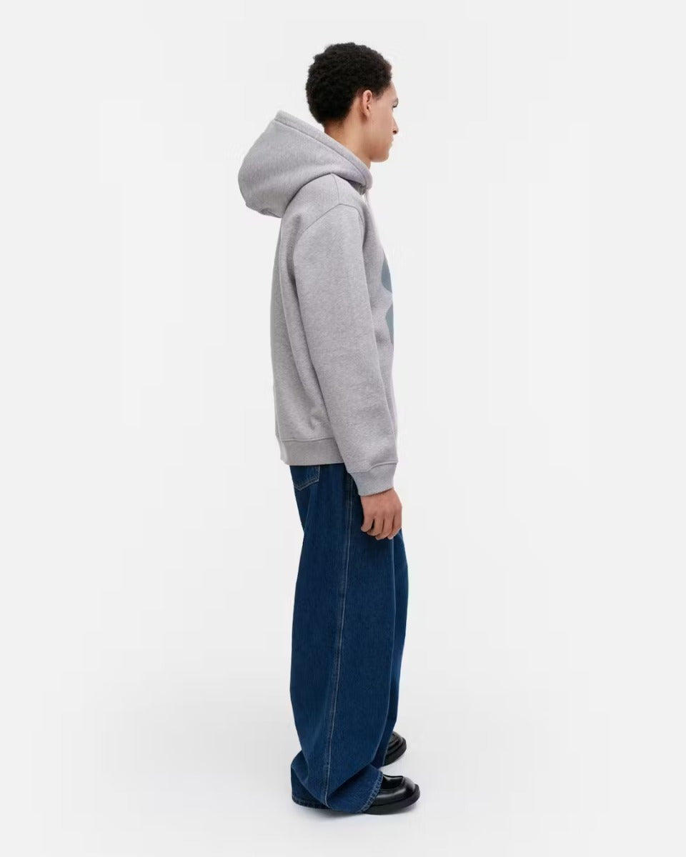 Marimekko Unisex Huppari, KIOSKI LUUPPI UNIKKO Vaaleanharmaa