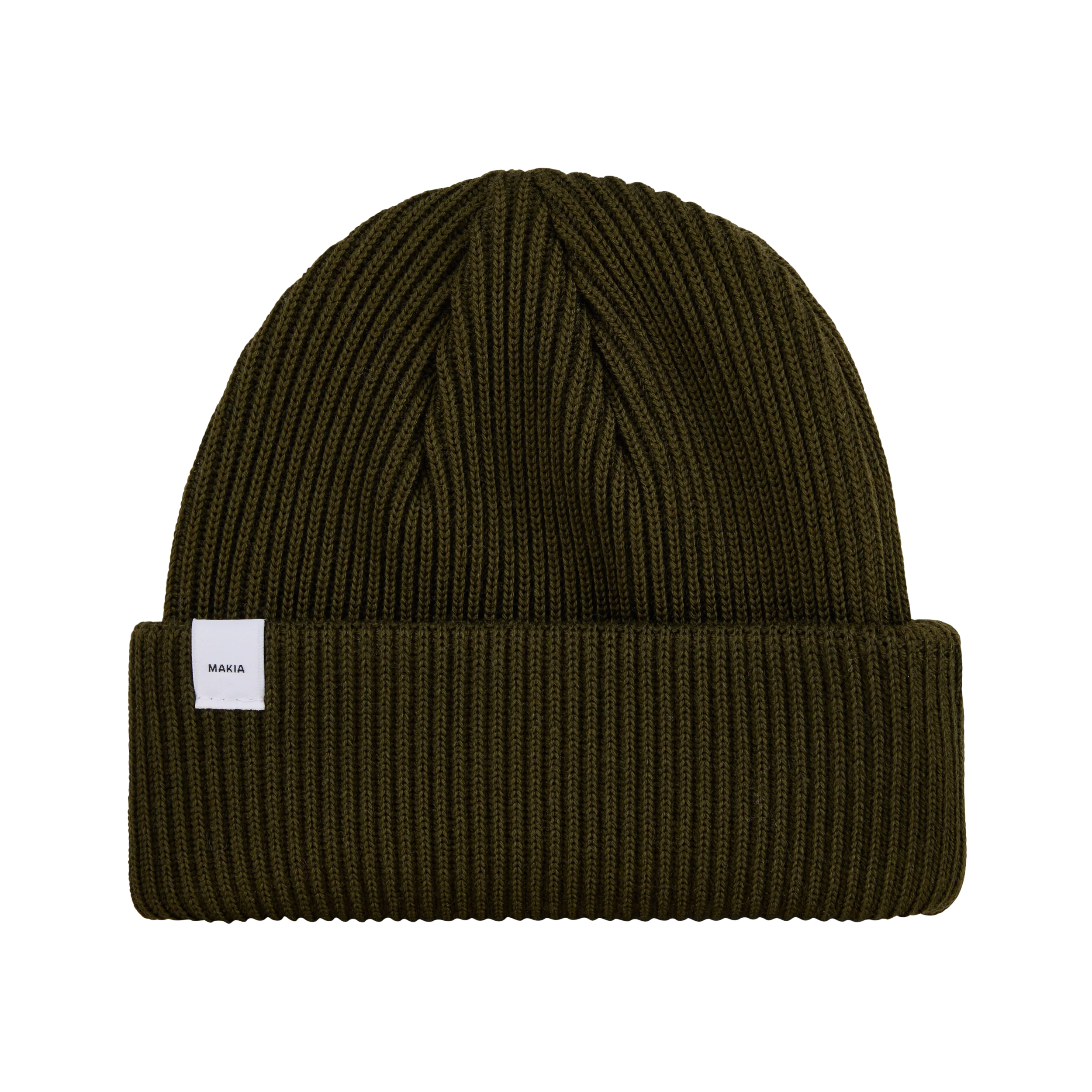 Makia miesten pipo Merino Beanie, Khaki