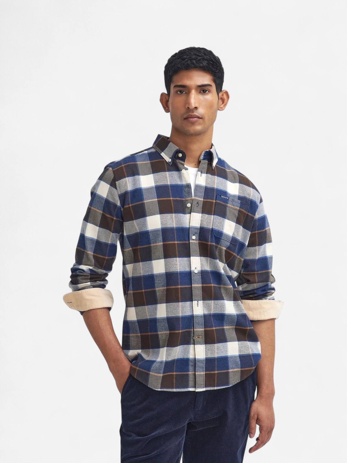 Barbour Valley TARTAN FLANNEL SININEN RUUTU - Kekäle.fi