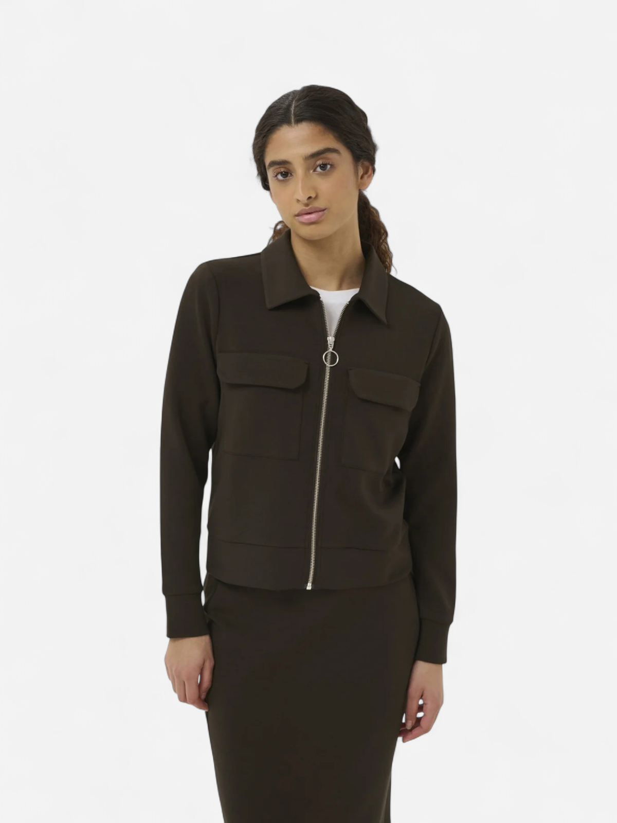 Inwear naisten takki BecaIW Cardigan, Chocolate Brown - Kekäle.fi