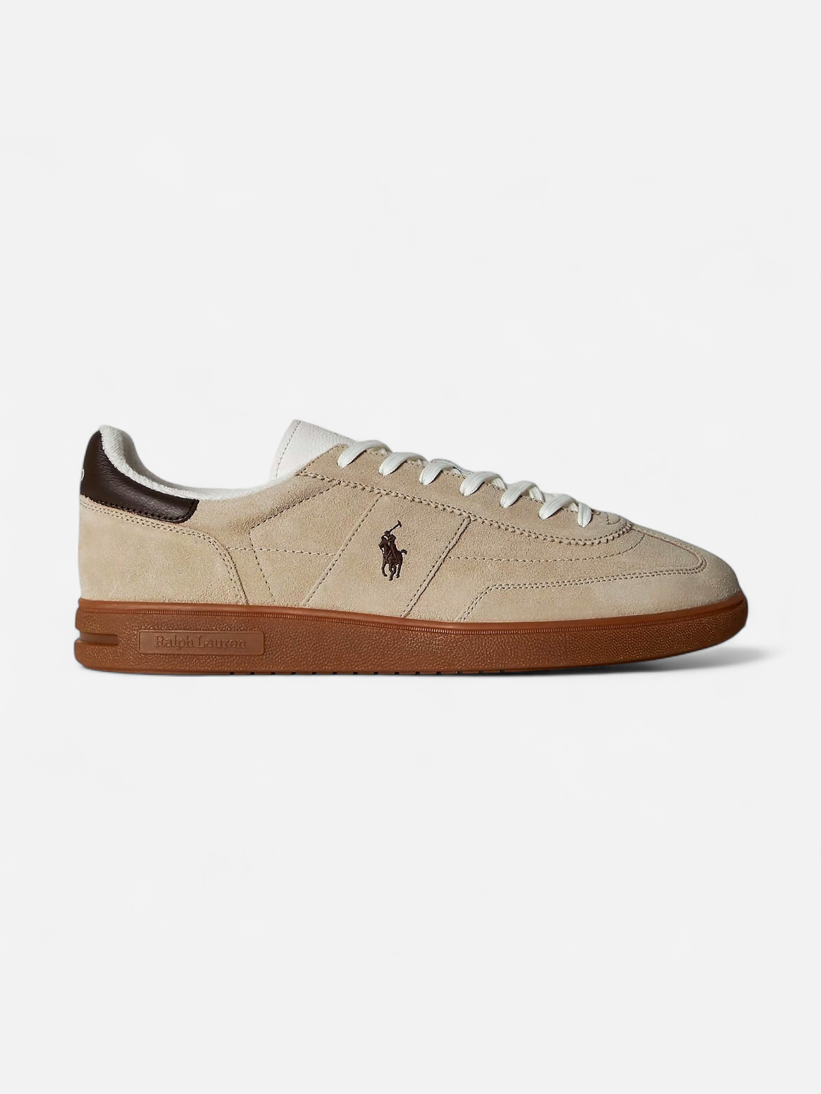 Polo Ralph Lauren miesten tennarit Bedford PP - Low Top Suede Sneaker, ruskeanharmaa - Kekäle.fi