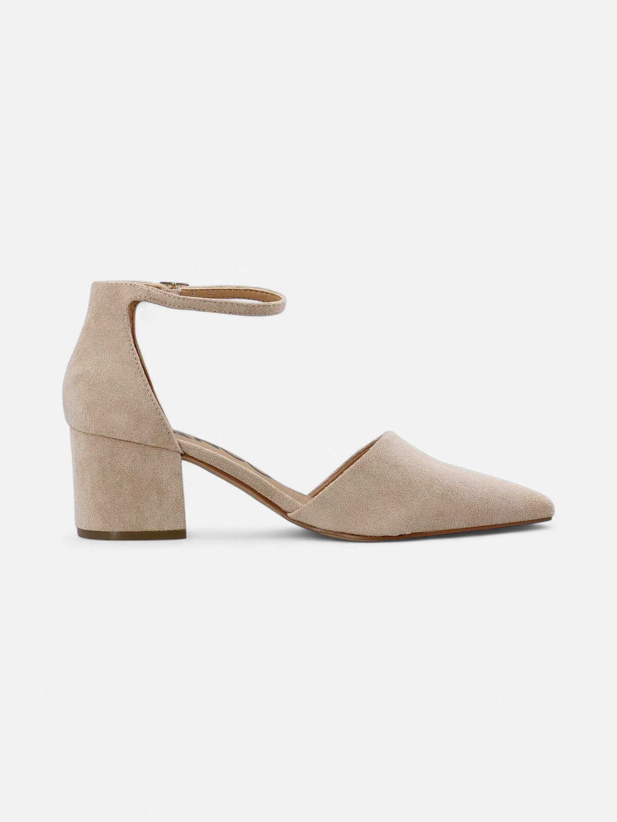 BIADEVIVED HEEL MicroSuede BEIGE - Kekäle.fi