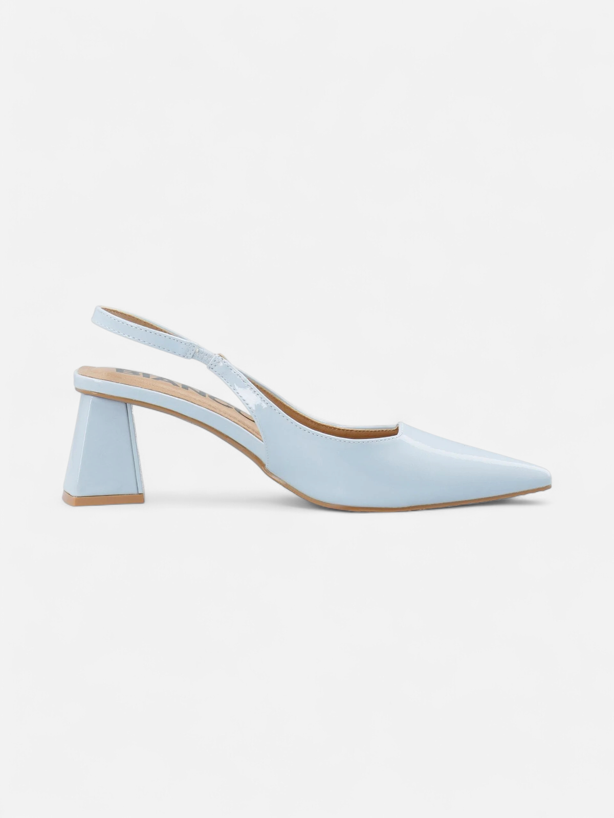 Bianco naisten avokkaat Biamaralyn Slingback Heel Patent, vaaleansininen - Kekäle.fi