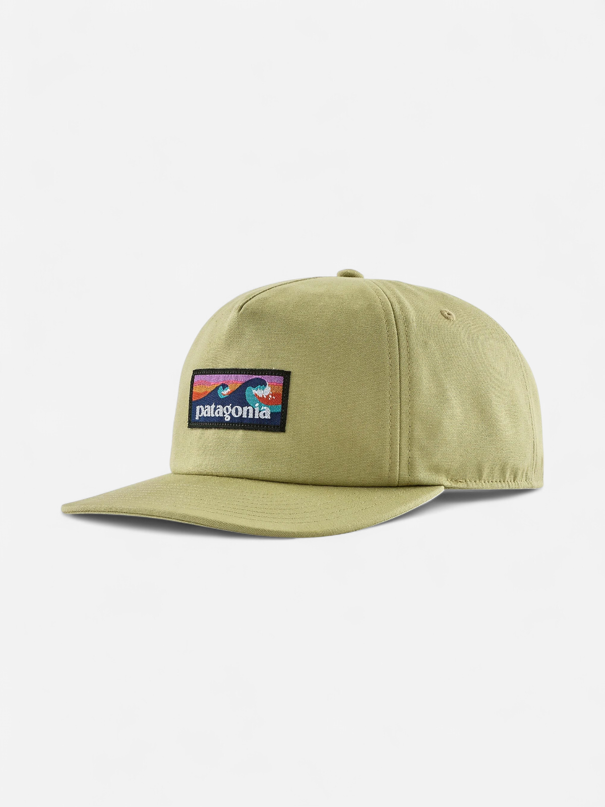 Patagonia miesten lippis Boardshort Label Funfarer Cap, khaki - Kekäle.fi