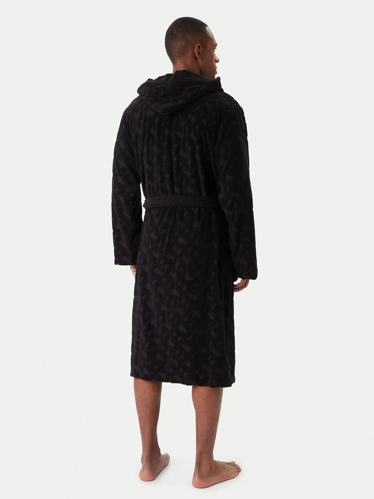 BOSS miesten kylpytakki Fashion Robe, musta