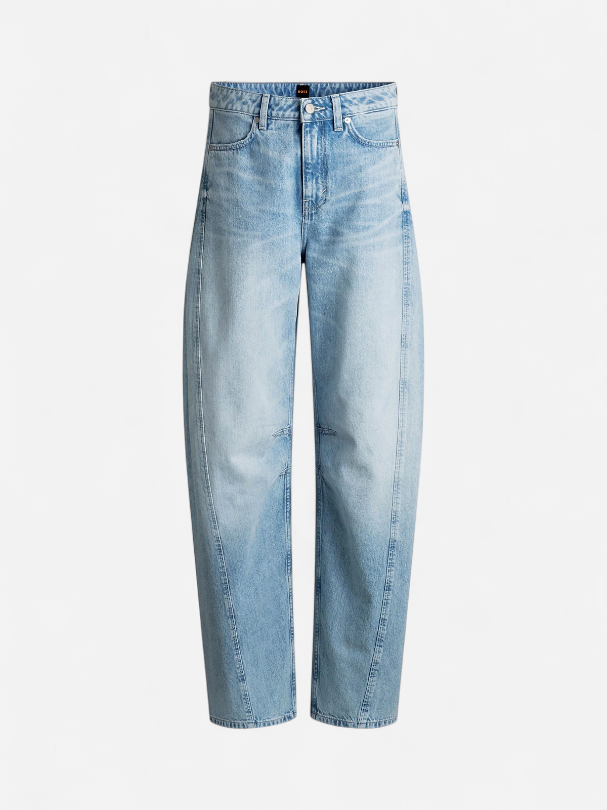 BOSS Orange naisten farkut Baloon HR Jeans, Indigo - Kekäle.fi