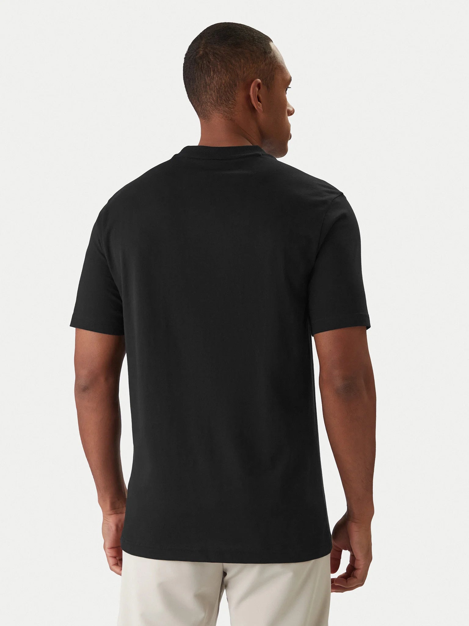 Hugo Boss miesten t-paita TSHIRT BOSS LOGO, musta