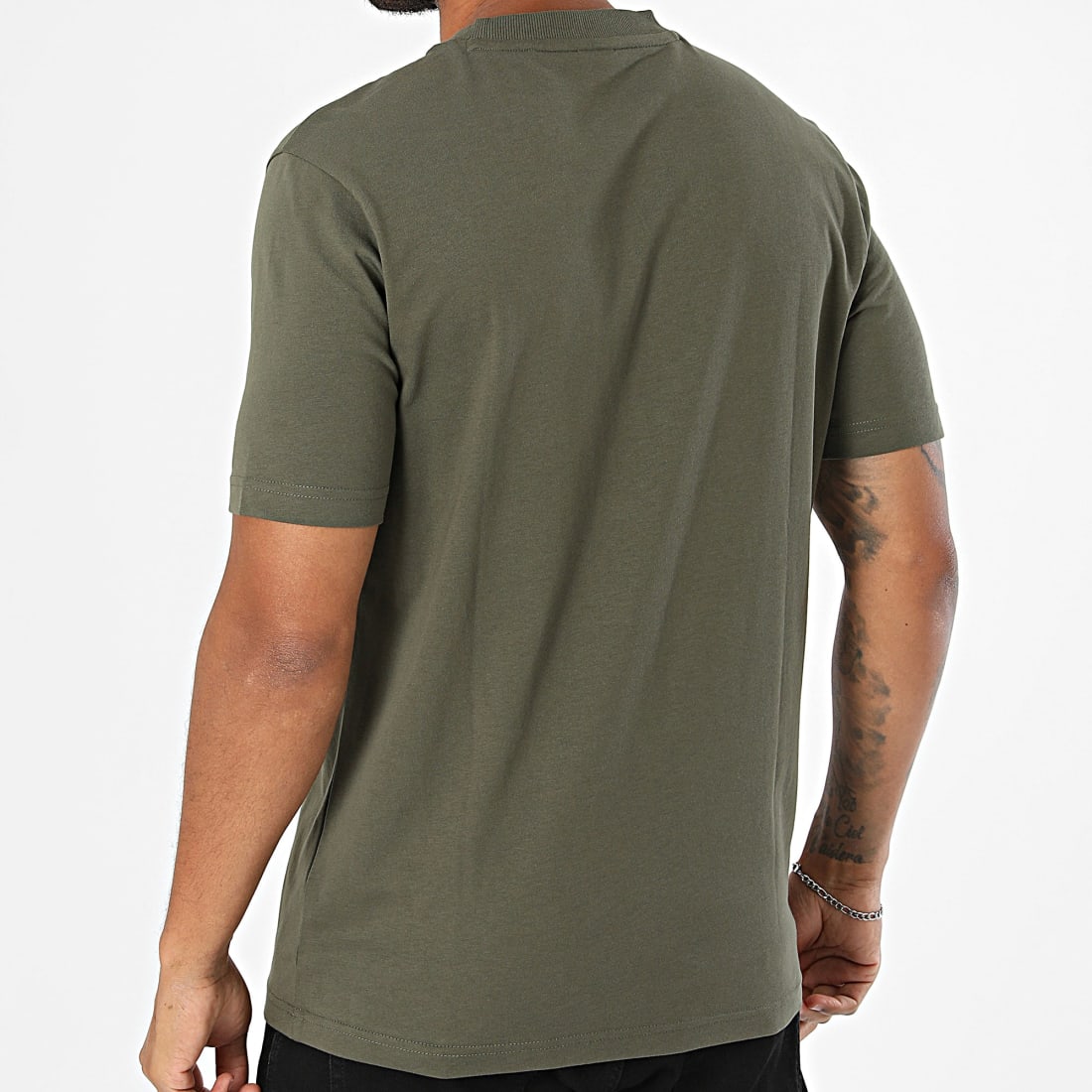 Hugo Boss miesten T-paita Tee, Khaki