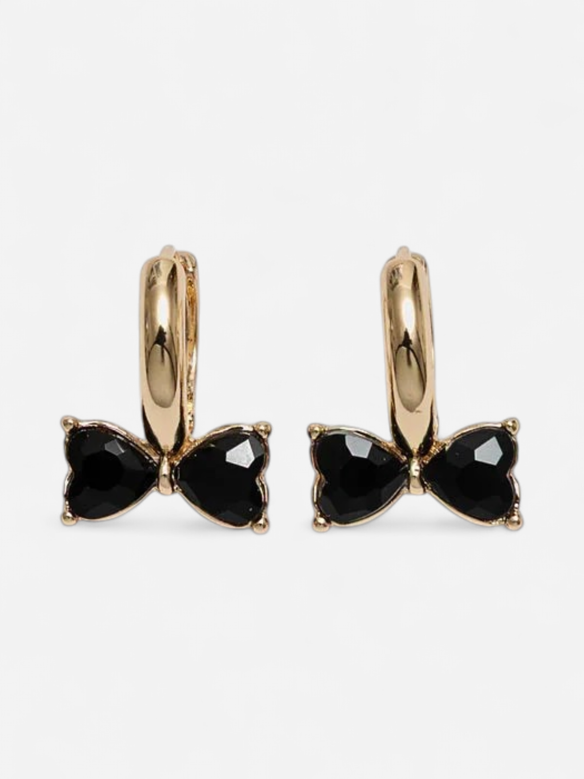 Bow 19 korvakorut Bow Earrings, musta - Kekäle.fi