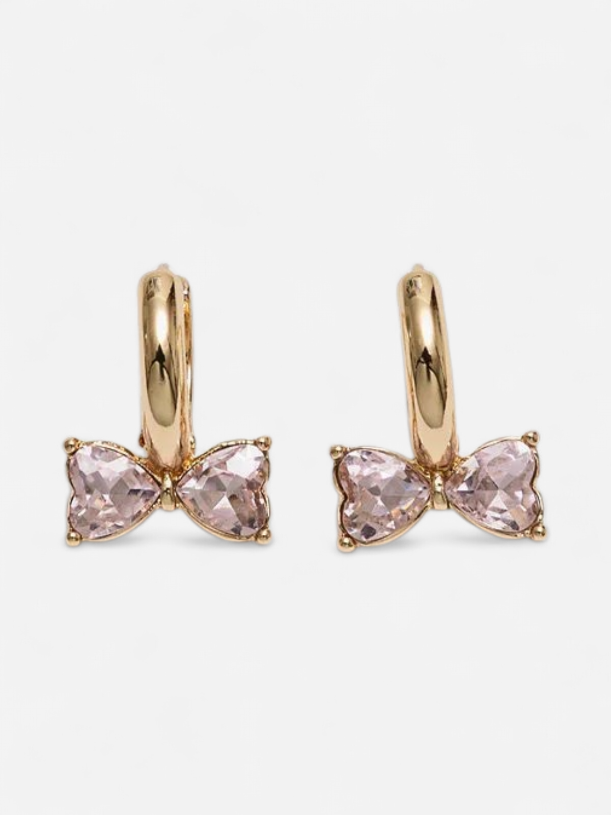 Bow 19 korvakorut Bow Earrings, vaaleanpunainen - Kekäle.fi