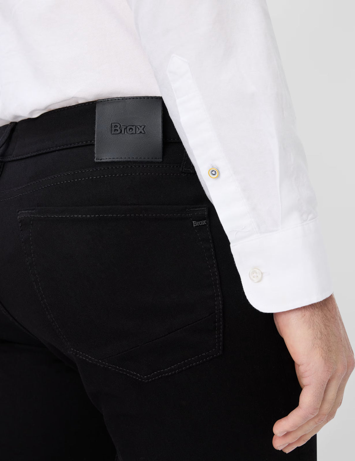 Brax Miesten Farkut Chuck Hi Flex, musta