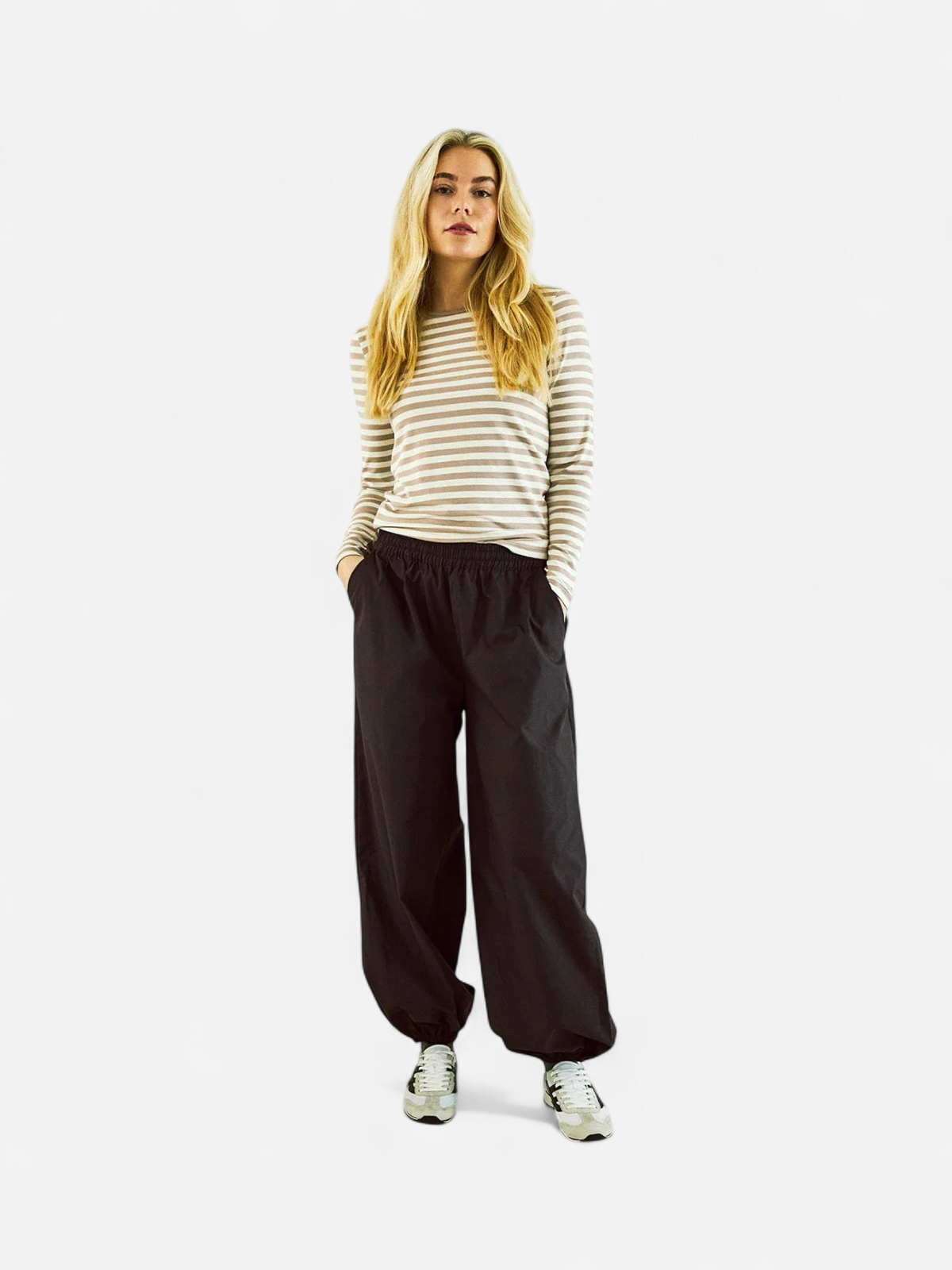 Freequent naisten housut Breeze Pants, musta - Kekäle.fi