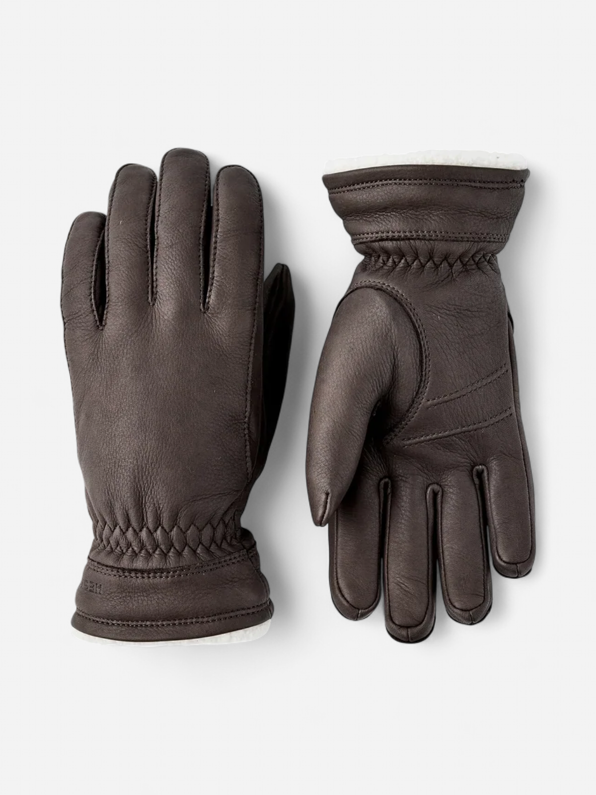 Hestra naisten käsineet Buvika Deerskin, tummanruskea - Kekäle.fi