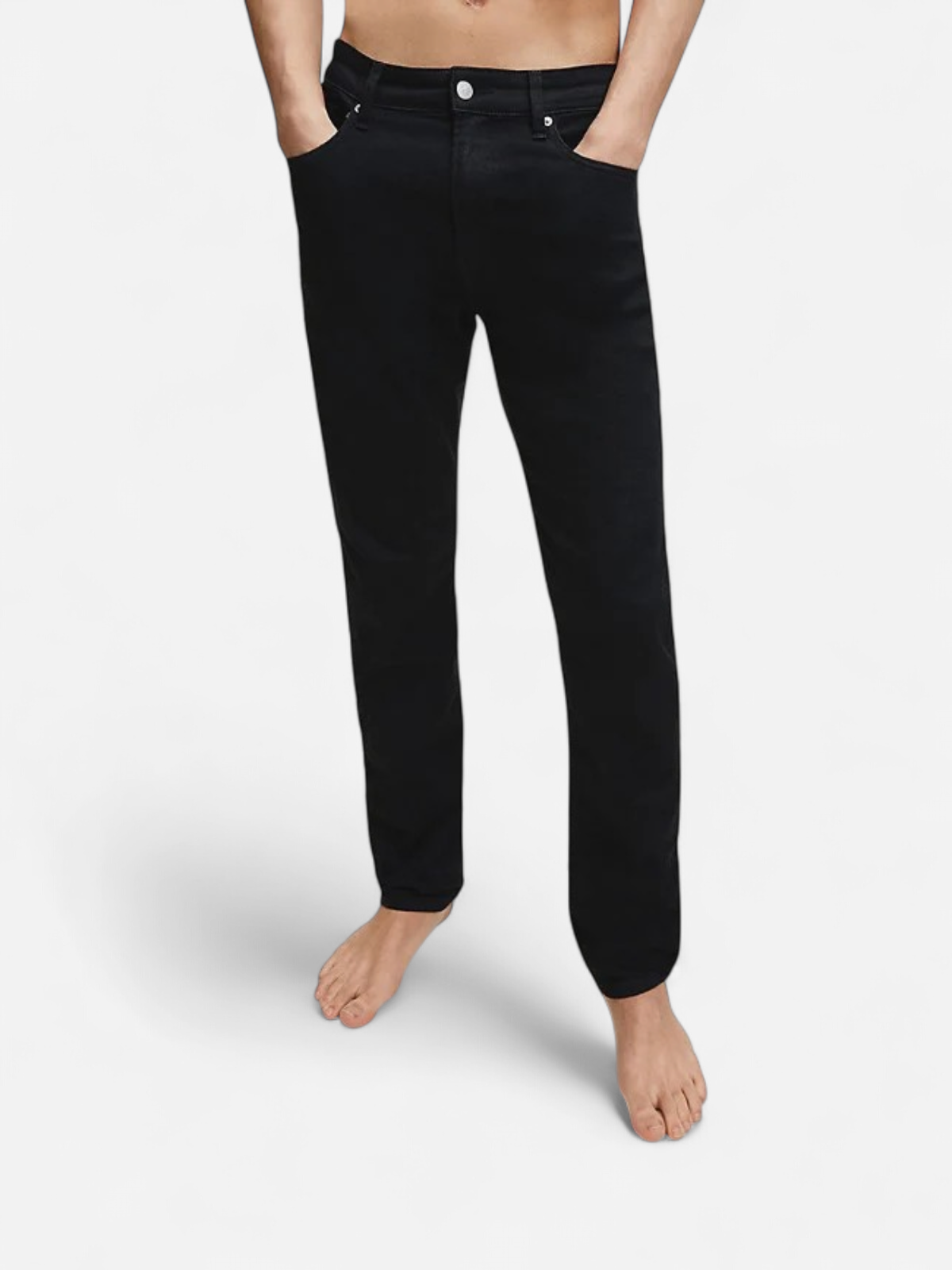 Calvin Klein Jeans Miesten Farkut 058 Slim Tapered Nos Musta - Kekäle.fi