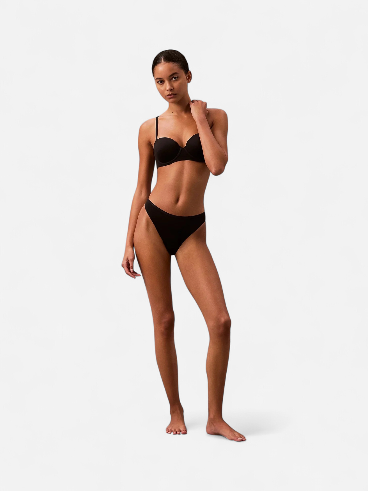 Calvin Klein naisten alushousut, CK THONGN Musta - Kekäle.fi