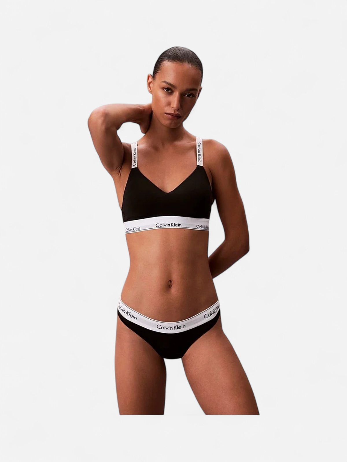 Calvin Klein naisten rintaliivit, LGHTLY LINED BRALETTE Musta - Kekäle.fi