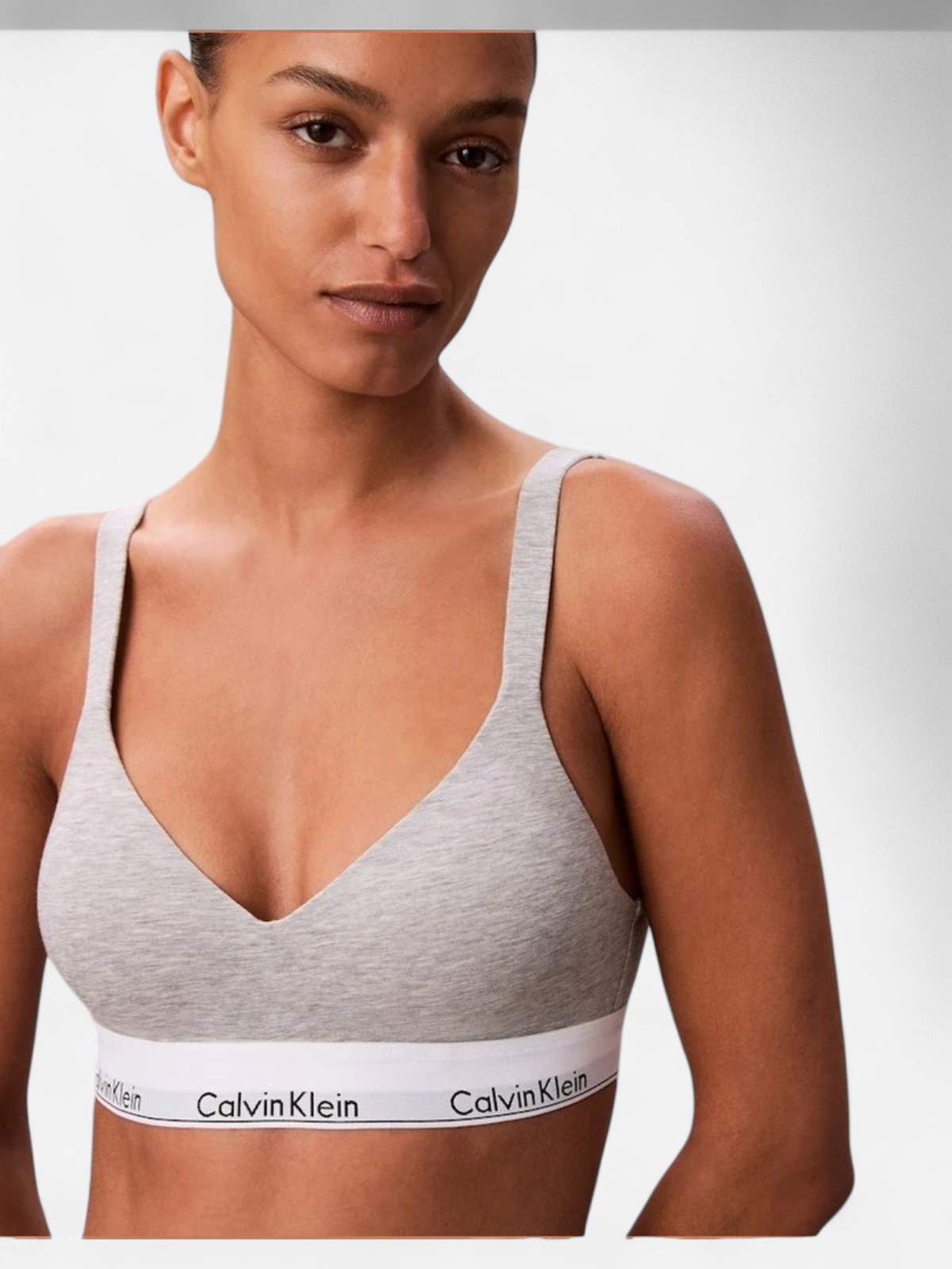 Calvin Klein naisten rintaliivit, LIFT BRALETTE NOS Vaaleanharmaa - Kekäle.fi
