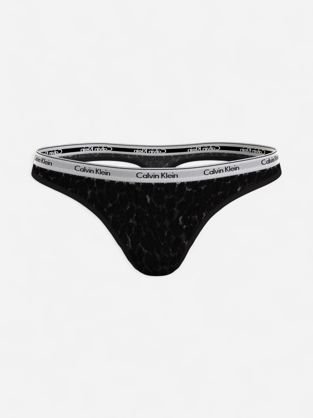 Calvin Klein naisten stringit, CK HIGH LEG THONG Musta - Kekäle.fi