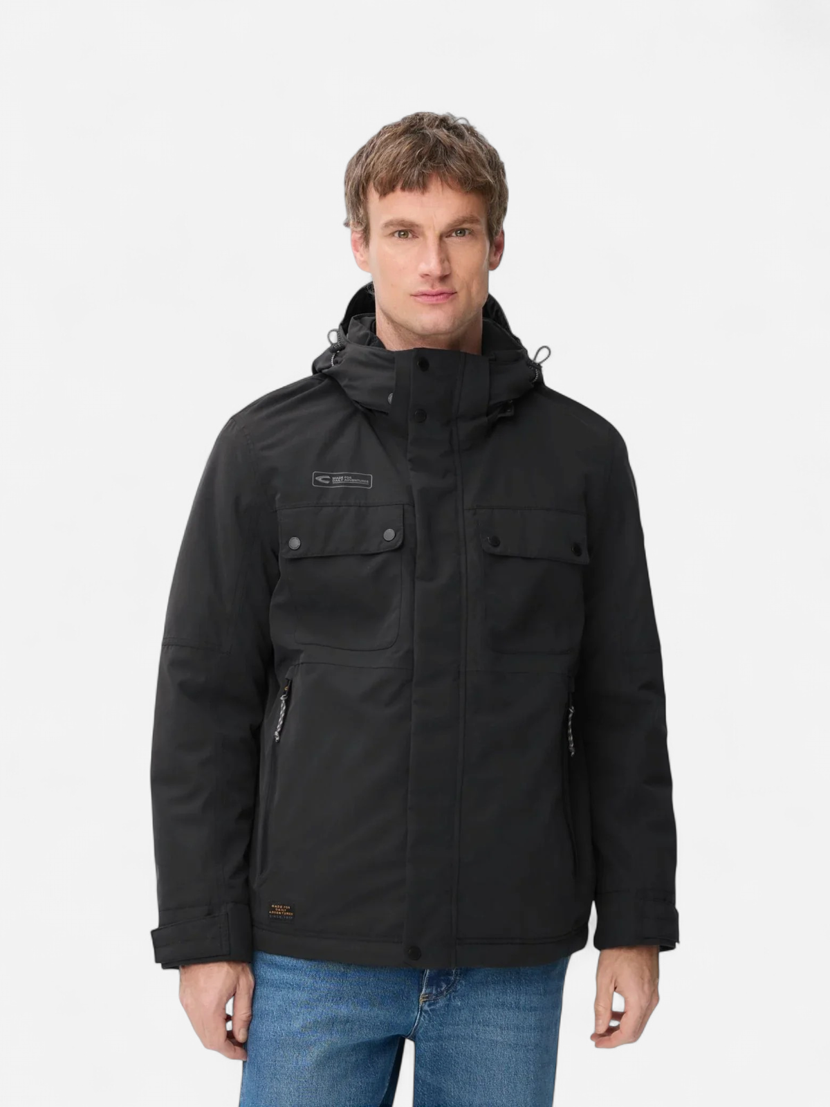 Camel Active miesten toppatakki Insulated Jacket, hiilenmusta - Kekäle.fi
