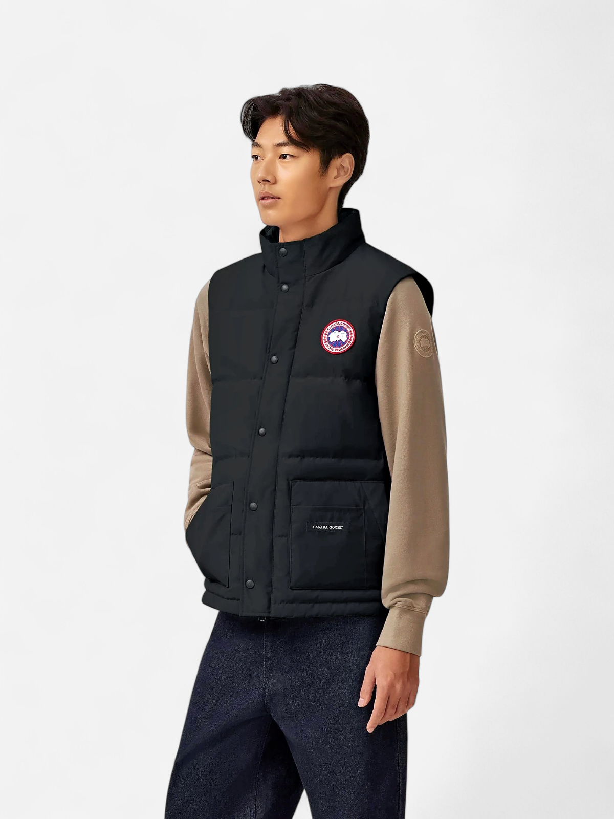 Canada Goose Miesten Liivi, FREESTYLE CREW VEST Musta - Kekäle.fi