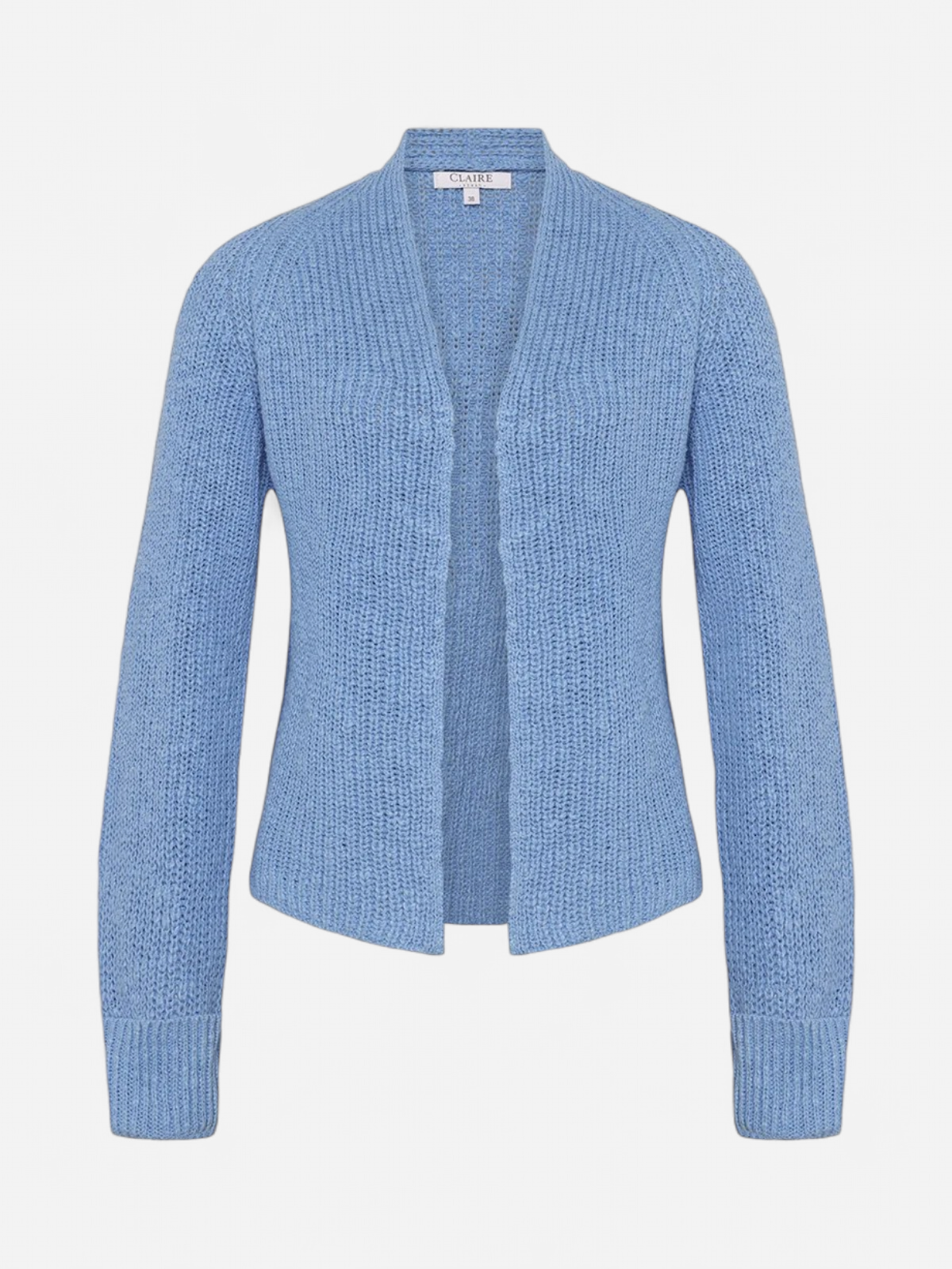 Claire Naisten neuletakki Celine Cardigan, keskisininen - Kekäle.fi
