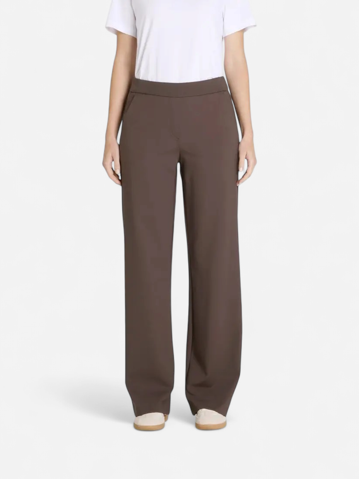 CHIARA LONG PANT TUMMANRUSKEA - Kekäle.fi
