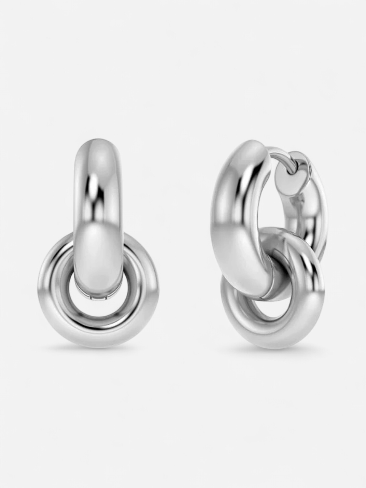 Edblad korvakorut Chunky Eternal Earrings Steel, Stainless steel - Kekäle.fi