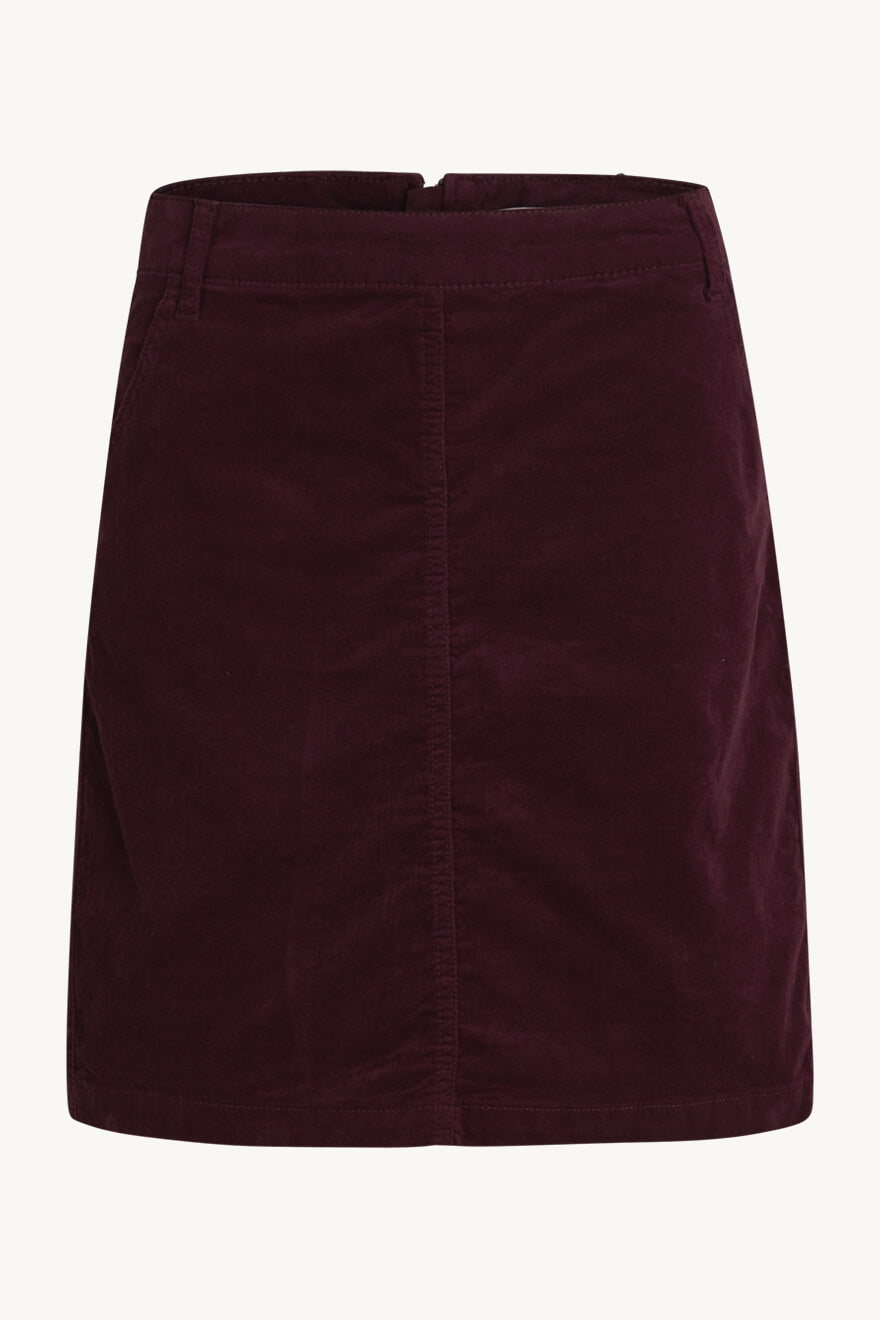 claire-naisten-hame-nadia-corduroy-skirt-viininpunainen-1