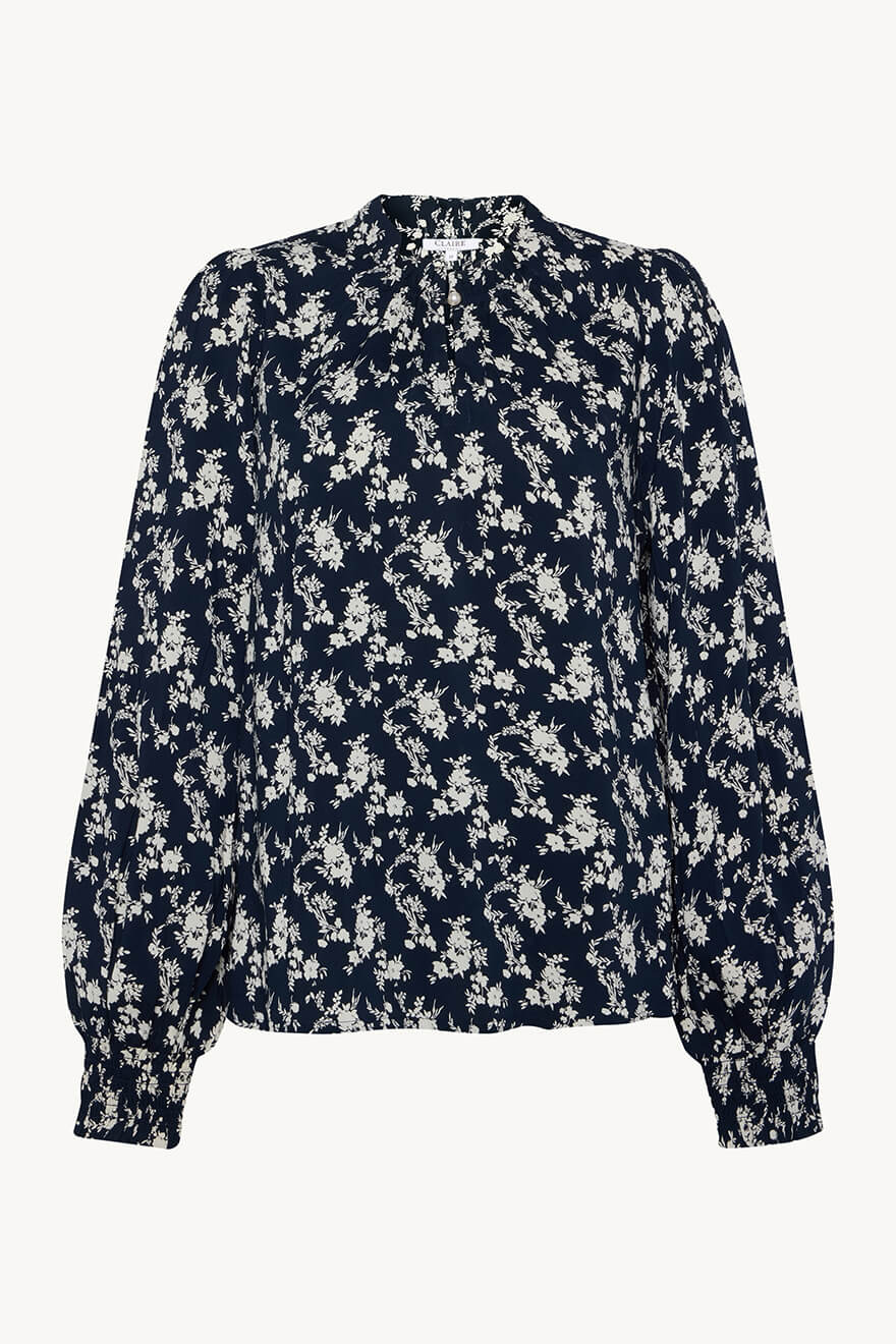 claire-naisten-pusero-raquel-blouse-sininen-kuosi-1