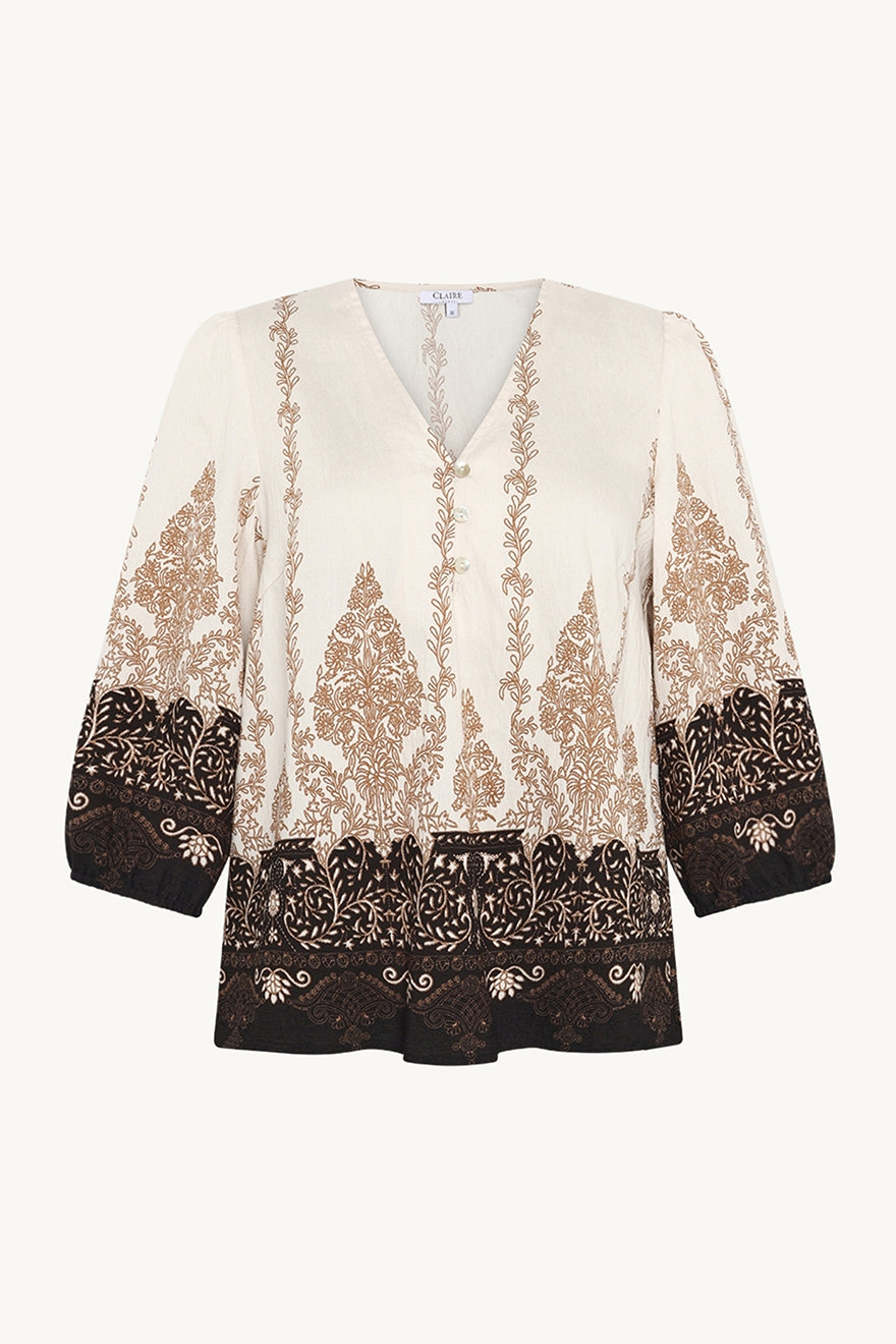 claire-naisten-pusero-rosine-shirt-musta-kuosi-1