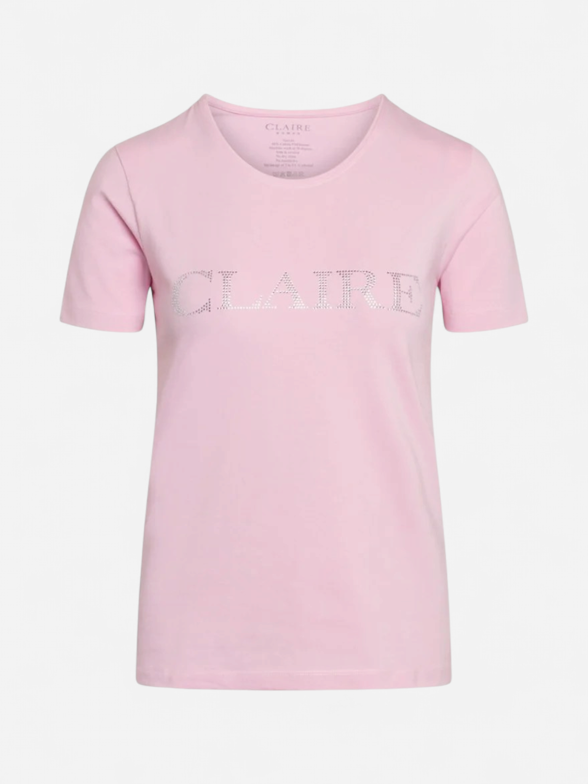 Claire naisten t-paita Allison Logo T-paita, vaaleanpunainen - Kekäle.fi