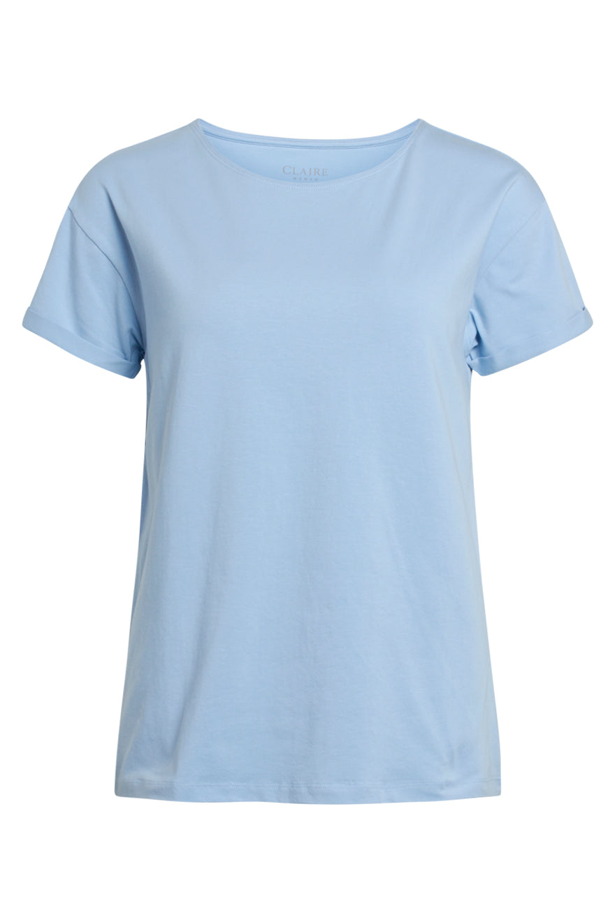 claire-naisten-t-paita-plain-vaaleansininen-1