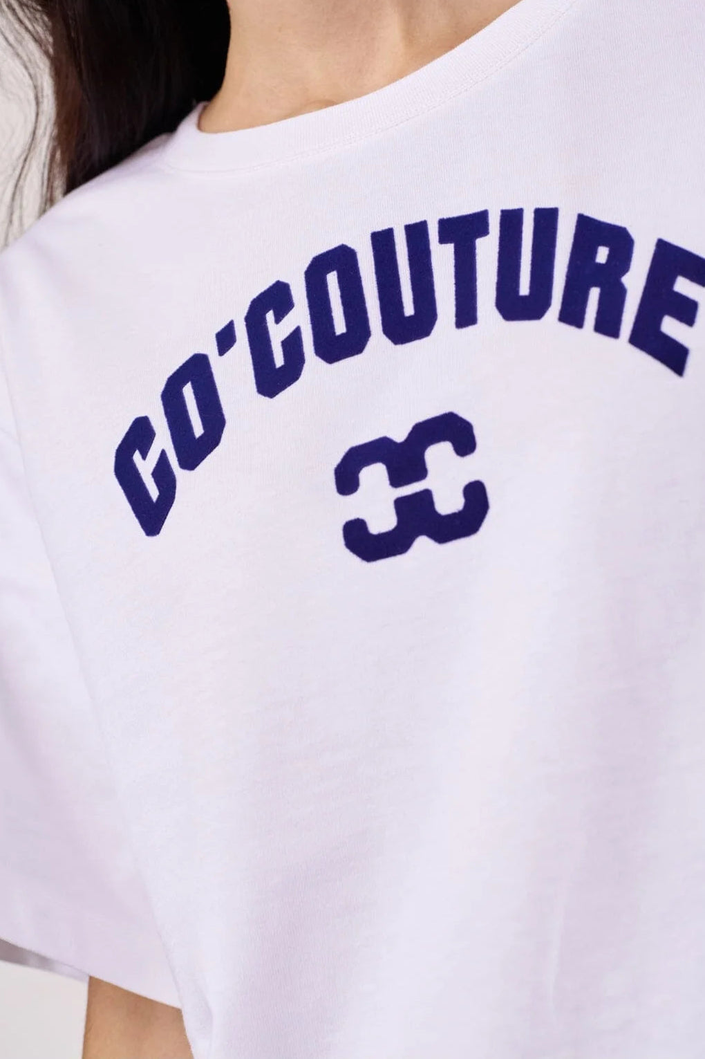 Co’Couture naisten T-paita ZengaCC Tee O-Neck, valkoinen