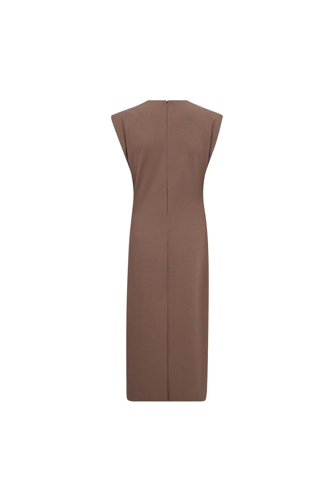 Co’Couture midimekko Falconcc Pleat Dress, harmaanruskea
