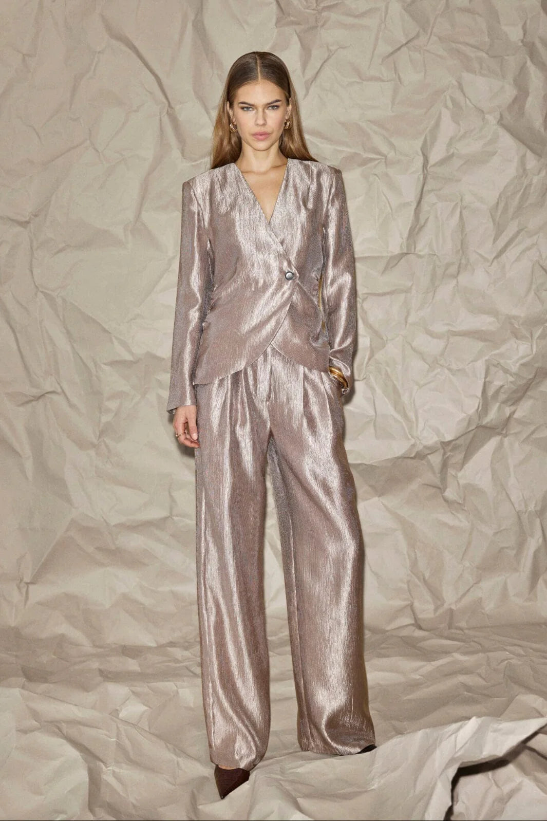 Co'Couture naisten Bleiserit Ringocc, beige