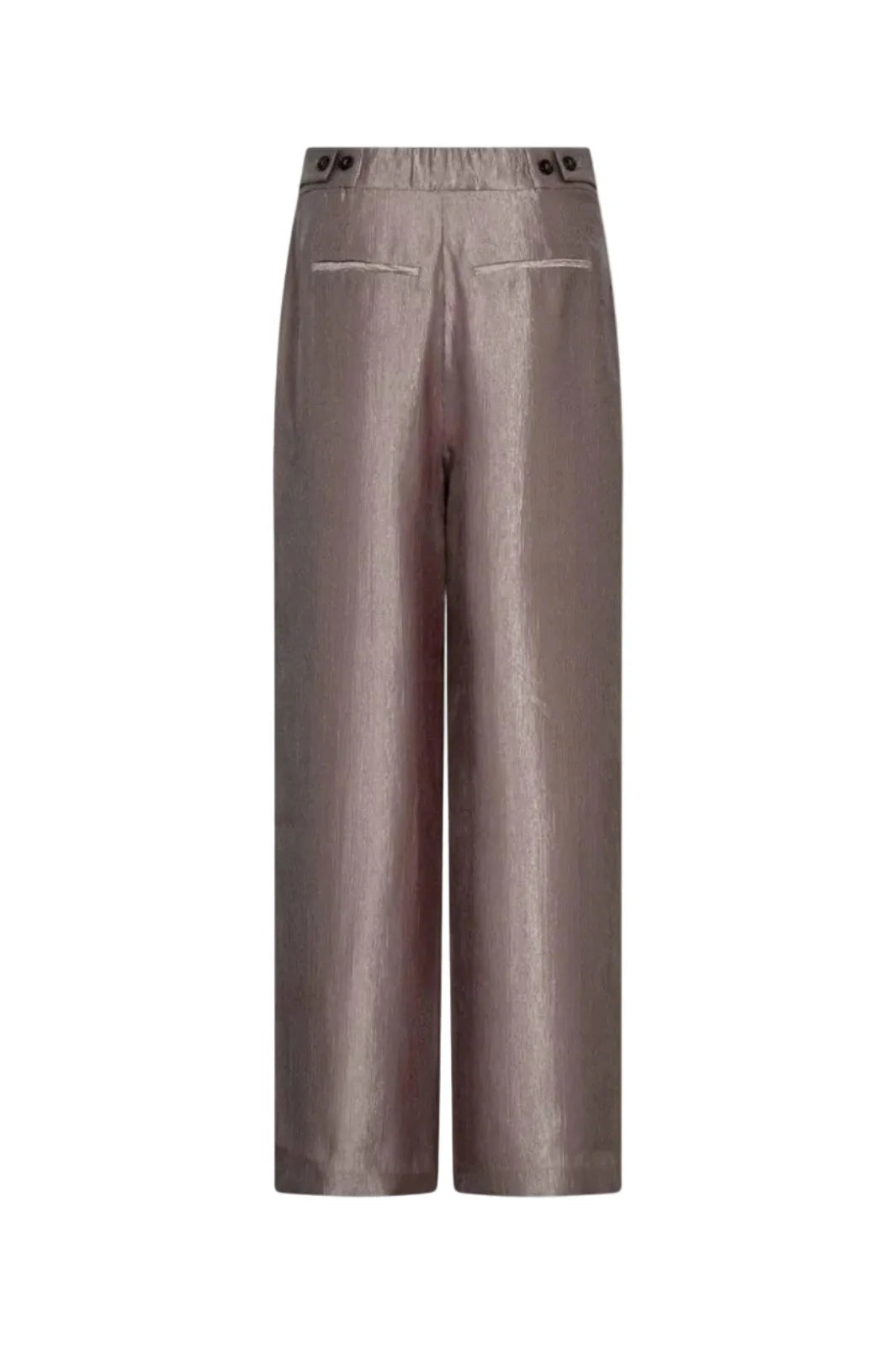 Co'Couture naisten suorat housut Ringocc Pleat Pant, beige