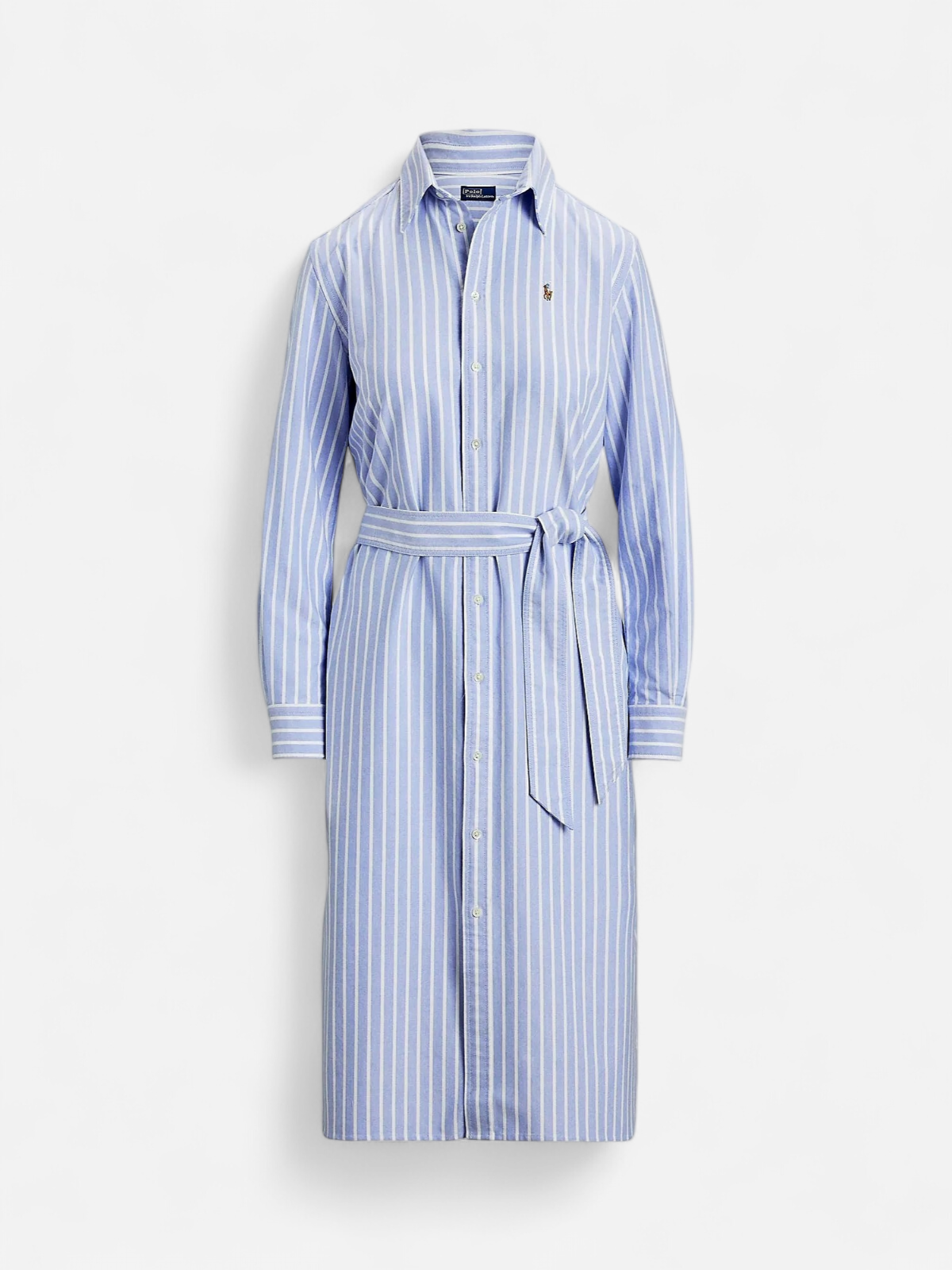 Polo Ralph Lauren naisten paitamekko Cory Dress LS, raidallinen sininen - Kekäle.fi