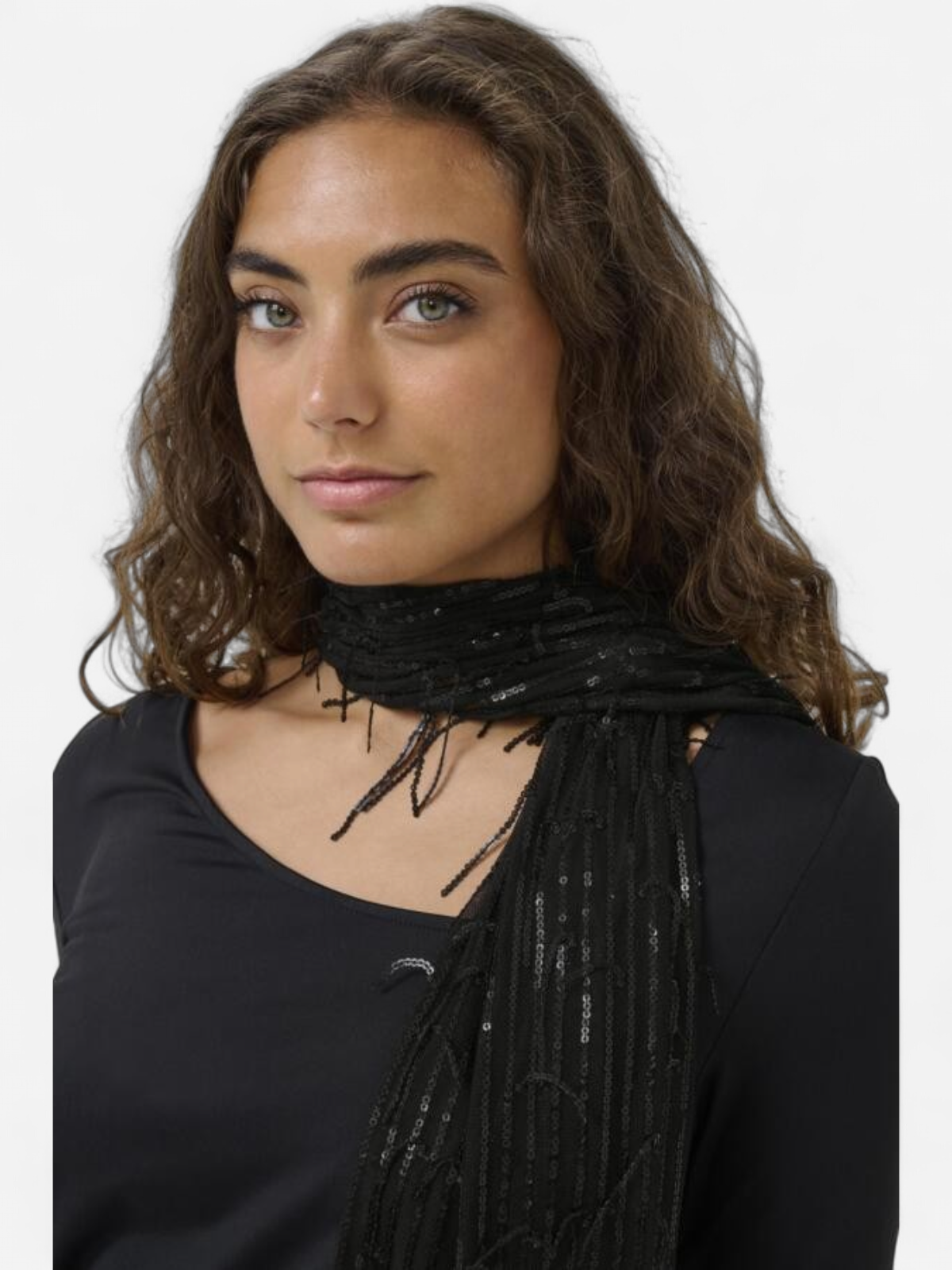 Culture naisten huivi CUBLING SCARF, musta - Kekäle.fi
