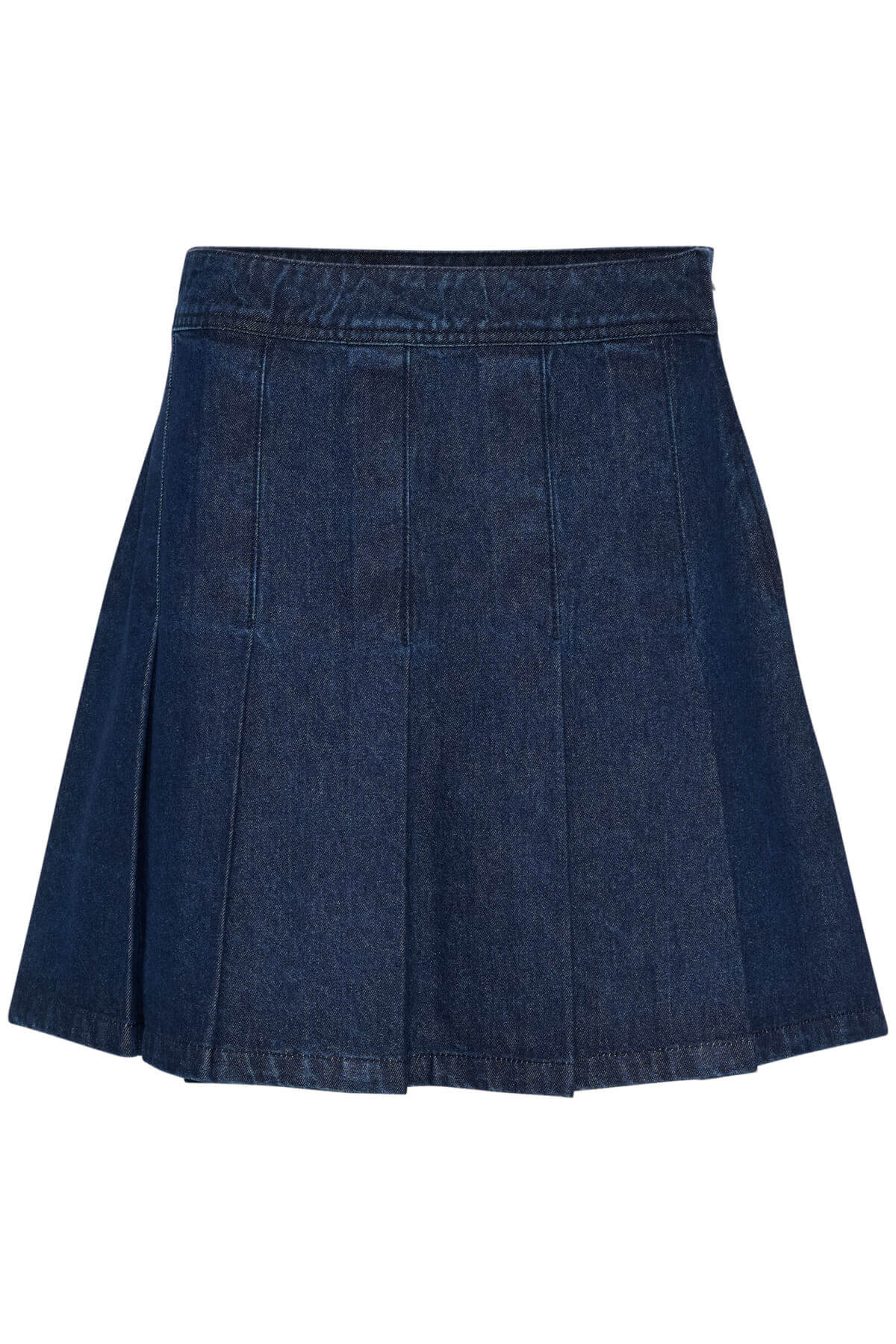 culture-naisten-farkkuhame-cubink-roselle-skirt-dark-blue-wash-5
