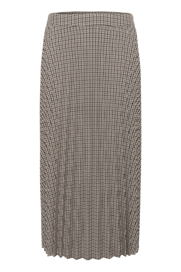 culture-naisten-hame-cuchecka-long-skirt-brown-check-4