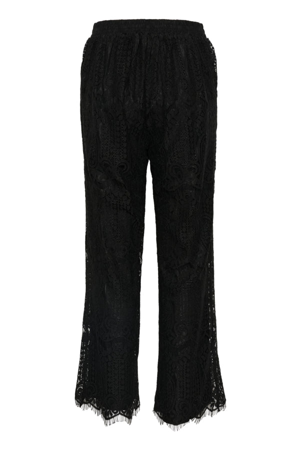 culture-naisten-housut-cuima-lace-pants-black-4