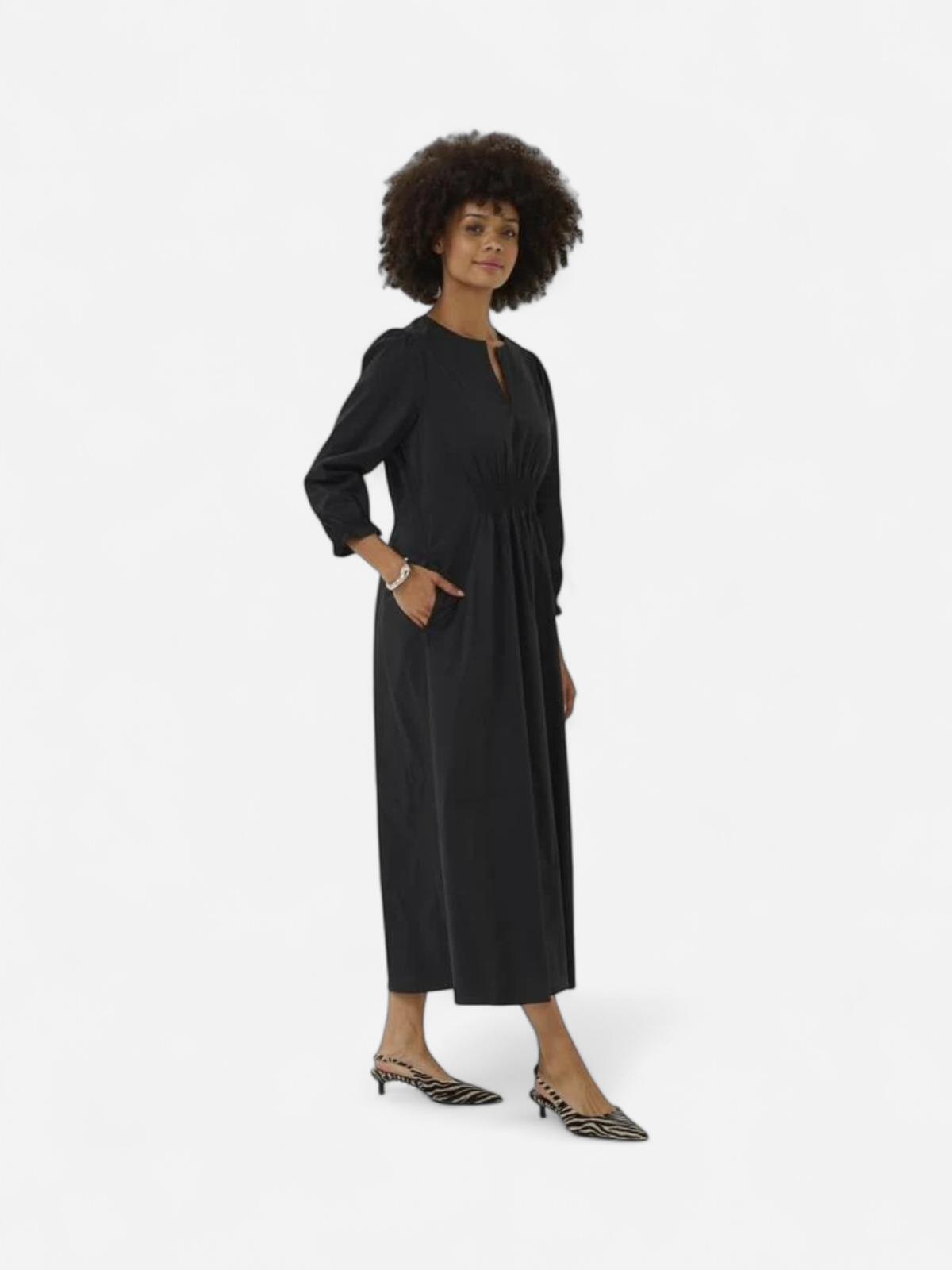 Culture naisten mekko, CUELNA ANTOINETT LONG DRESS Black - Kekäle.fi