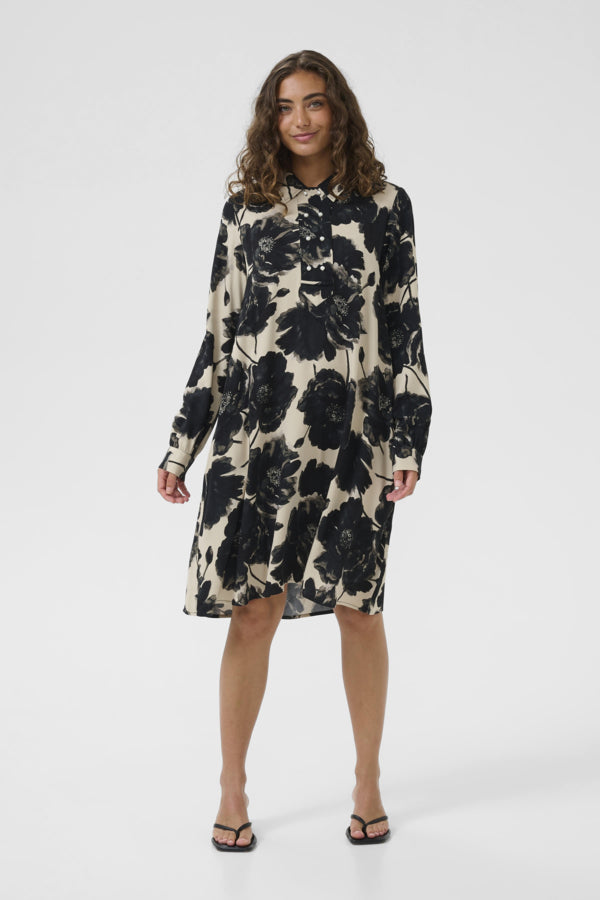 culture-naisten-mekko-curachel-elitha-short-dress-black-offwhite-flowe-3