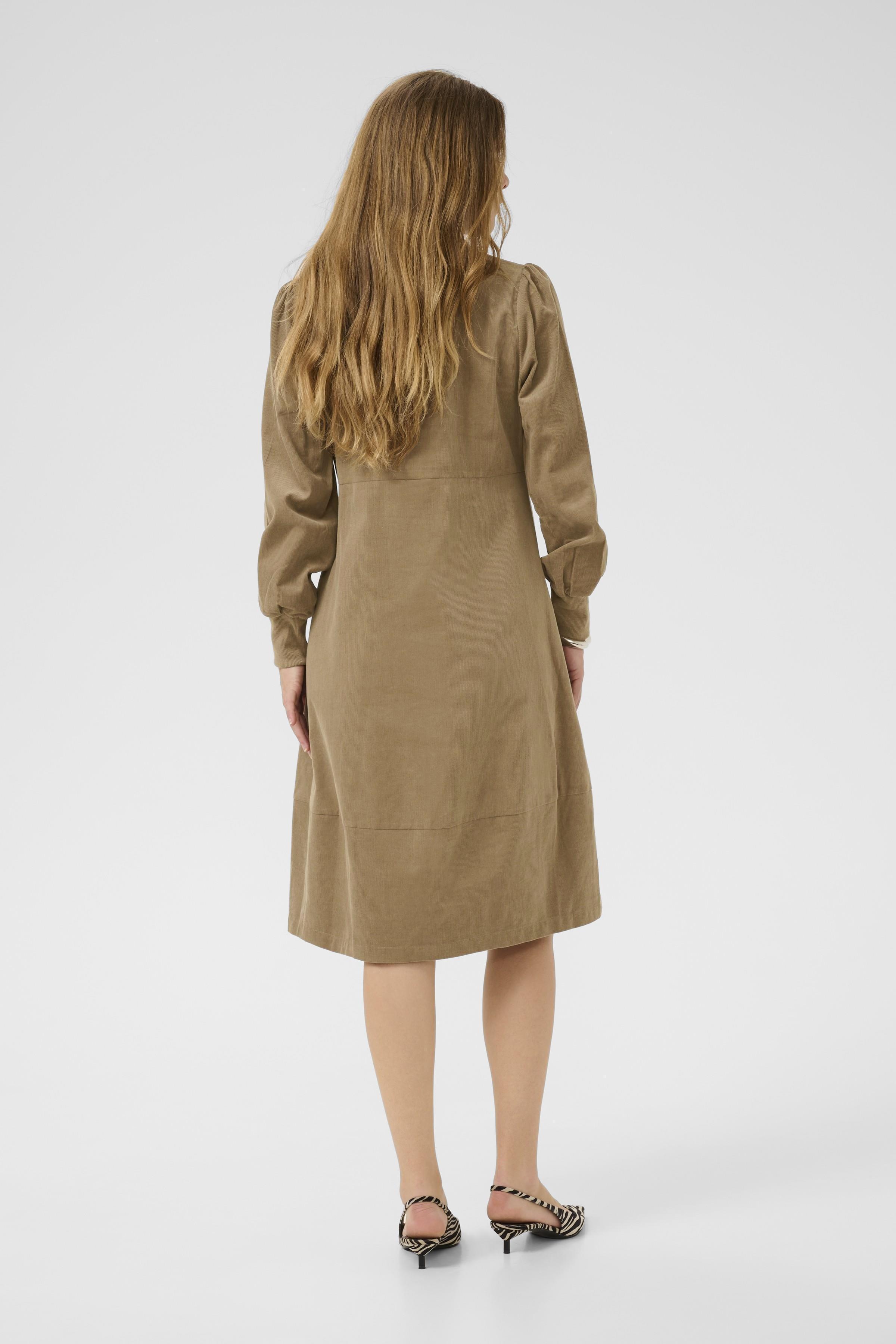 culture-naisten-mekko-rhaena-ls-dress-timber-wolf-2
