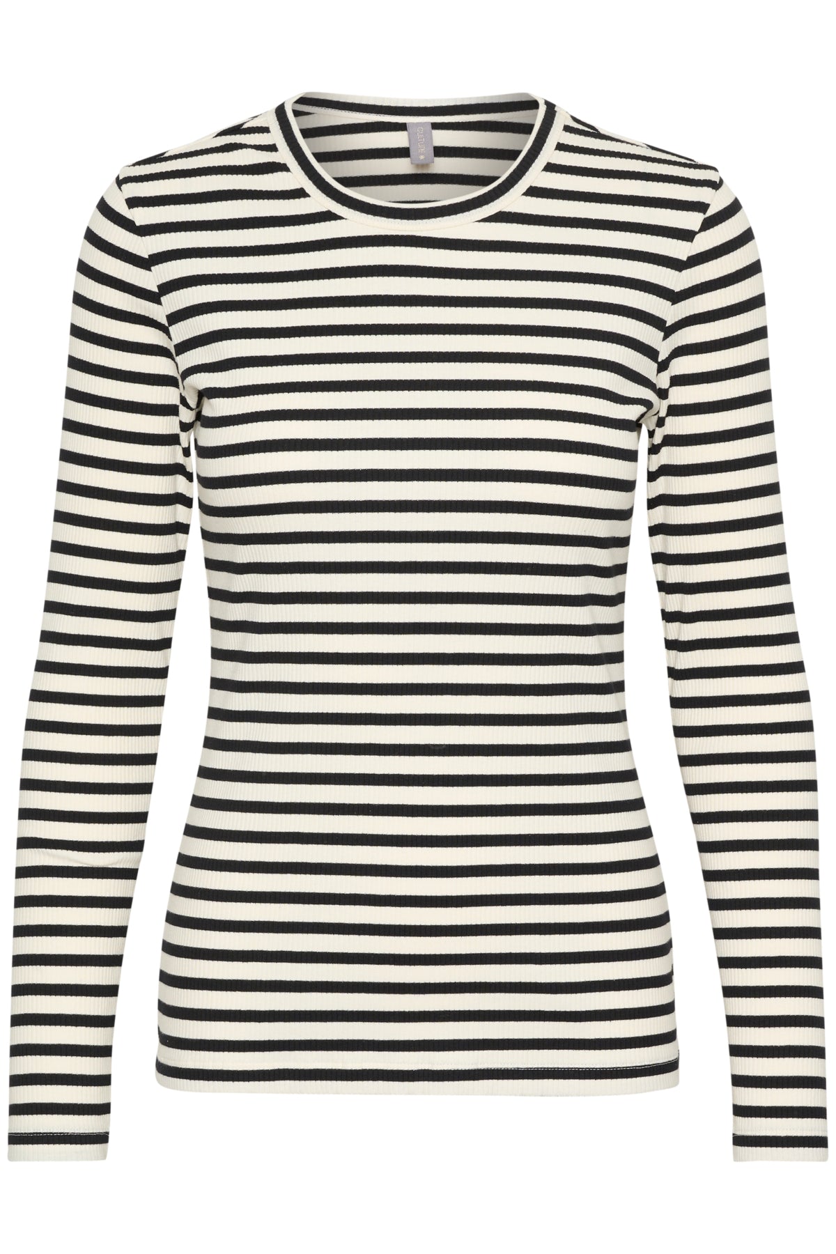 culture-naisten-paita-cudolly-ls-t-shirt-black-white-stripe-3
