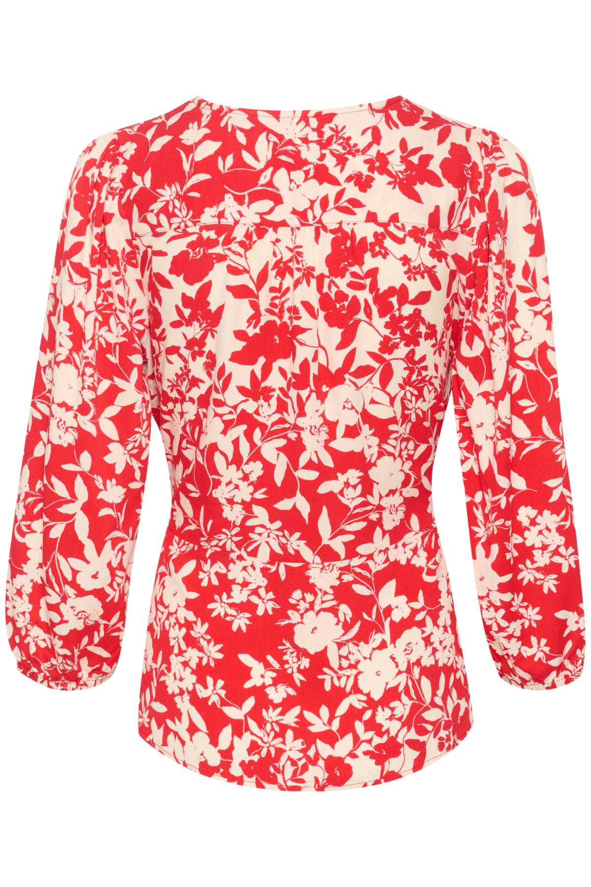 culture-naisten-pusero-jenny-blouse-punainen-kuosi-4