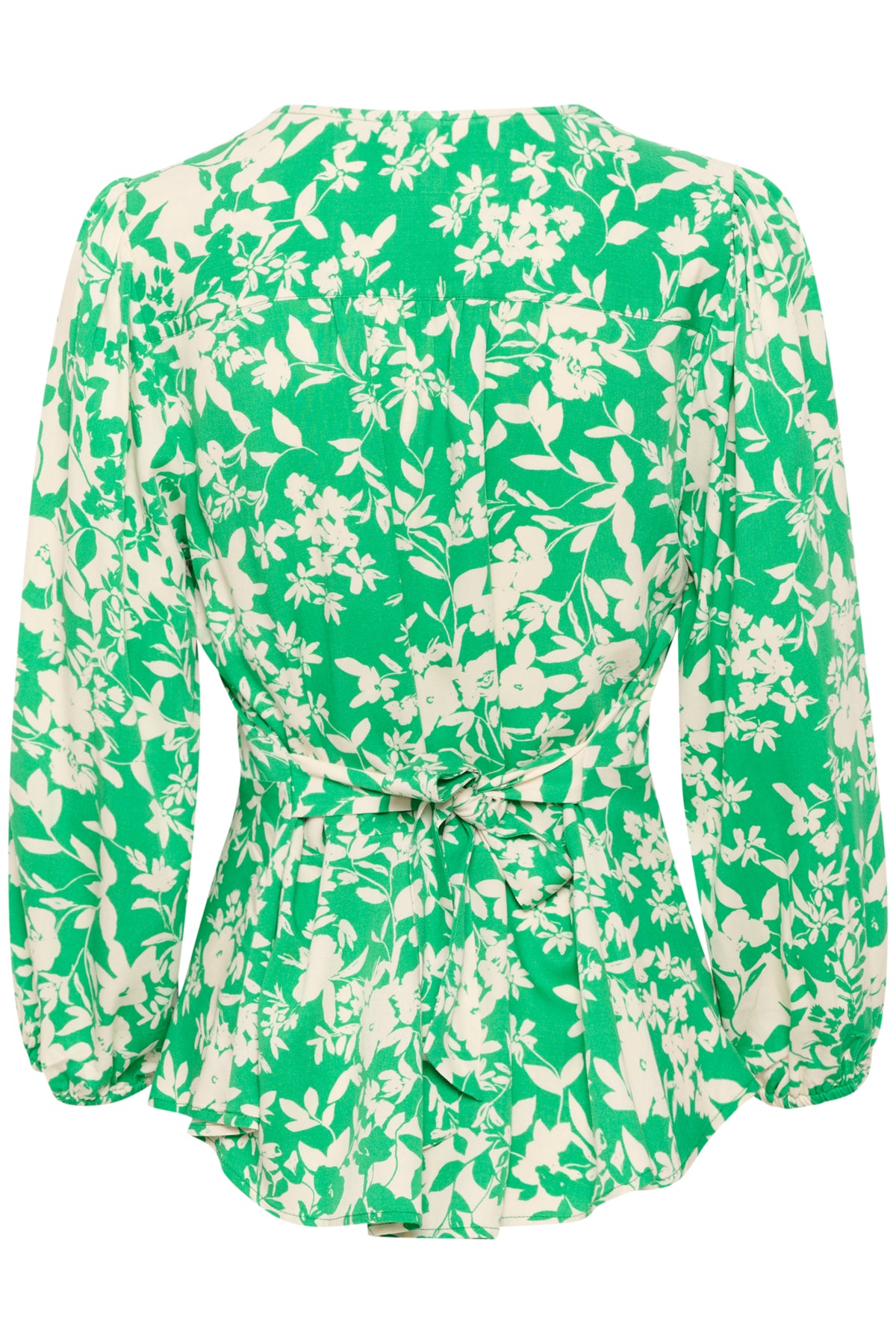 culture-naisten-pusero-jenny-blouse-vihrea-kuosi-4