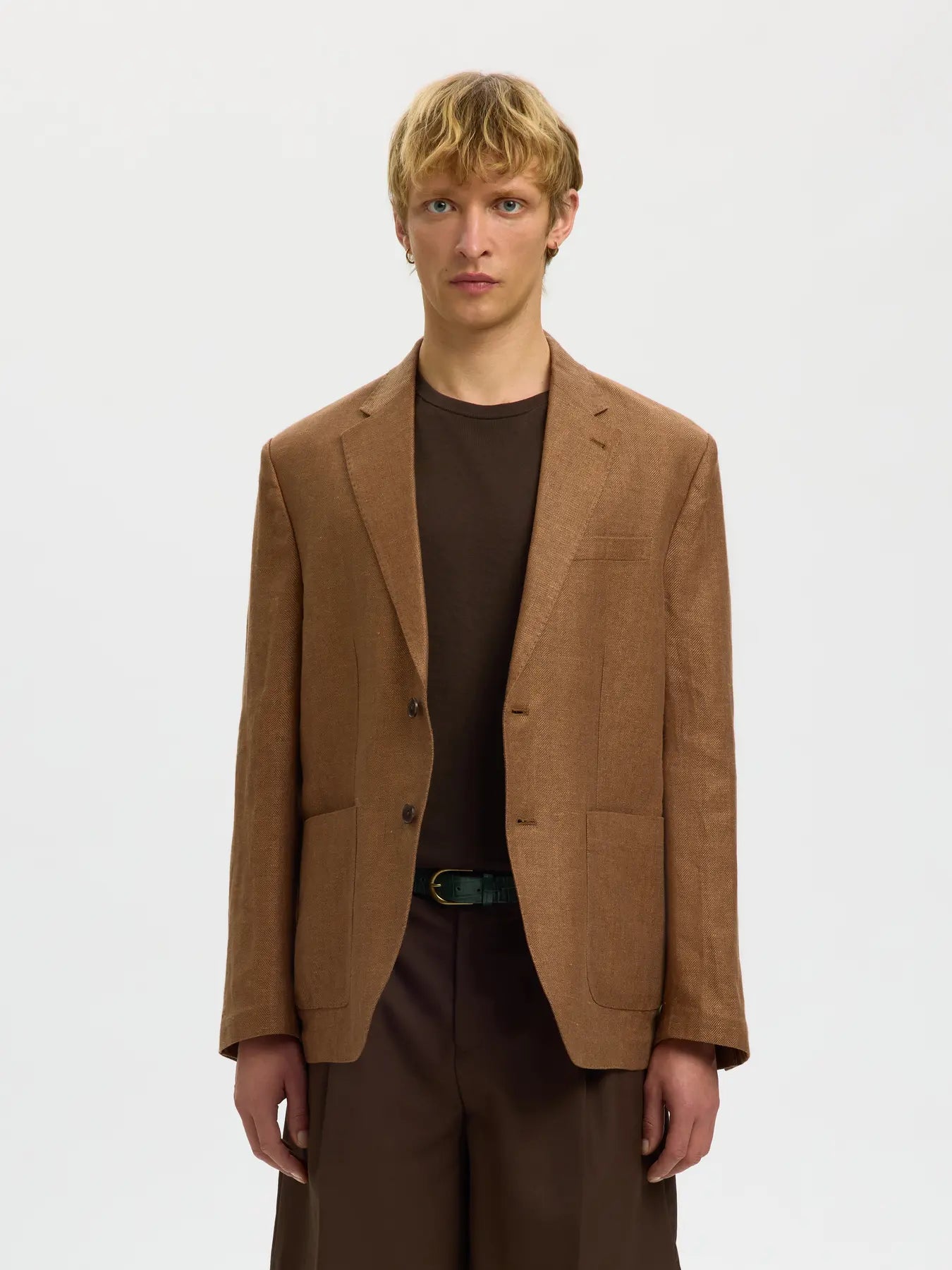 Selected miesten bleiseri K Charles Blazer, Morel