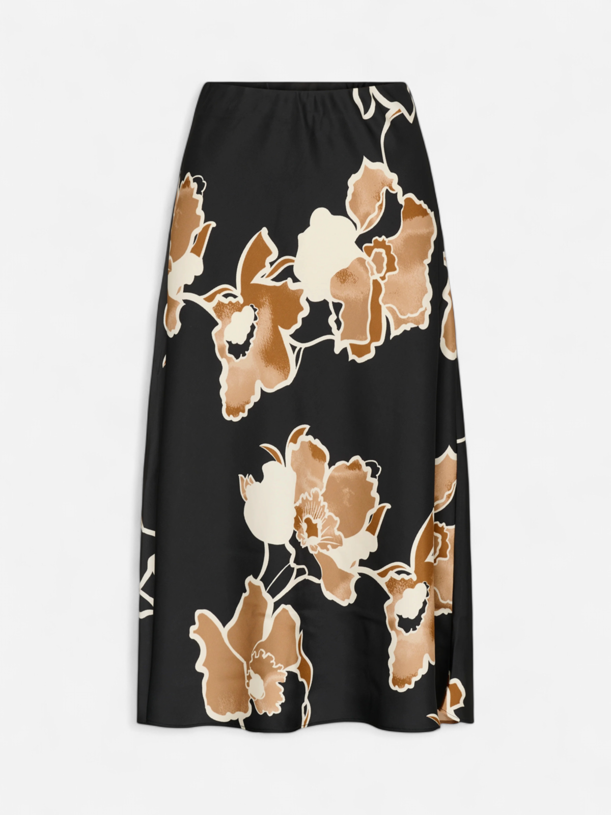 InWear naisten hame DAWNIW Skirt, Black Sketch Flower - Kekäle.fi