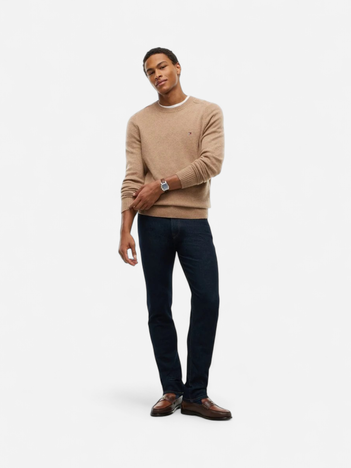 Tommy Hilfiger miesten suorat farkut Denton Ian Lux, indigo - Kekäle.fi